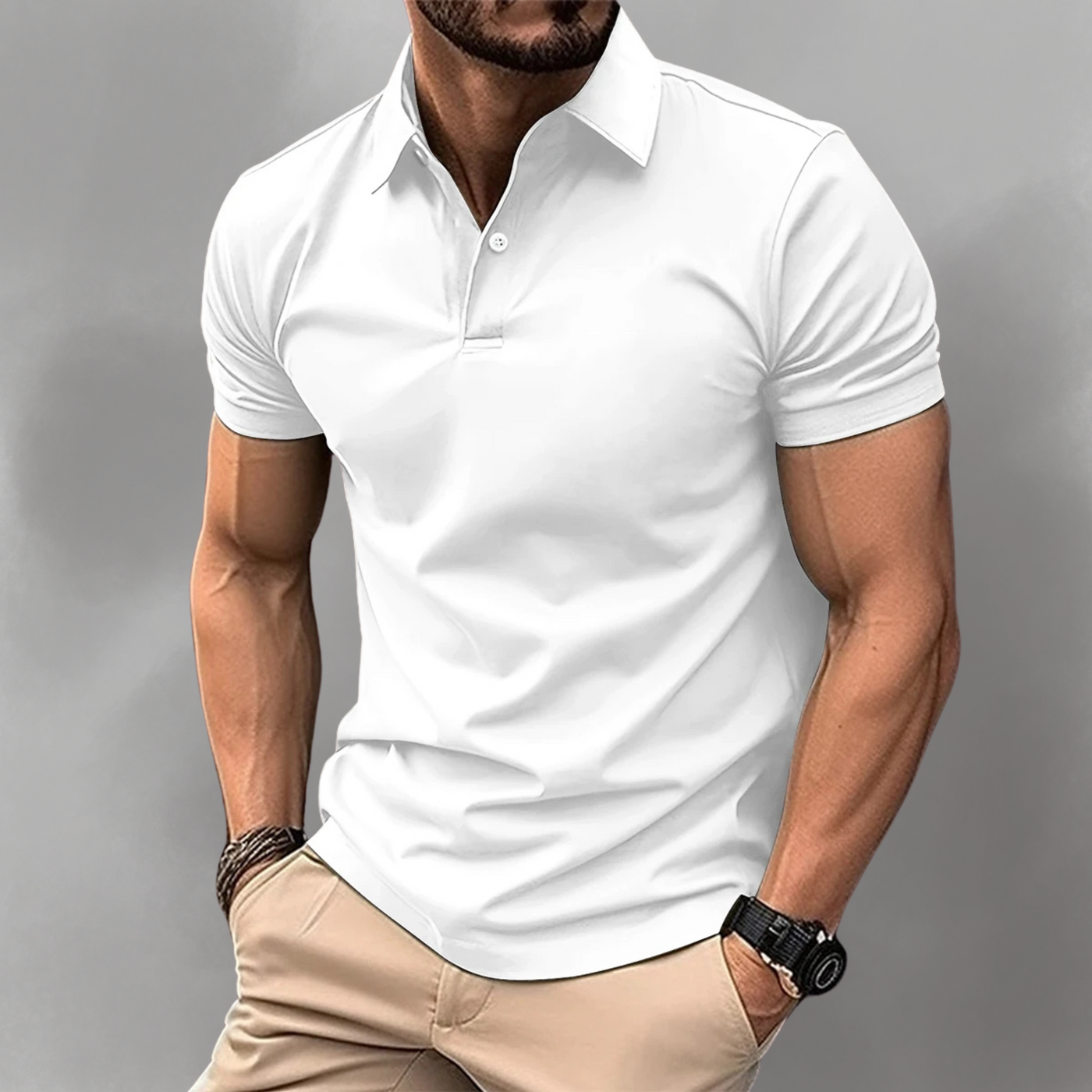 Les Hommes™ | Zeitloses Poloshirt für einen eleganten Stil