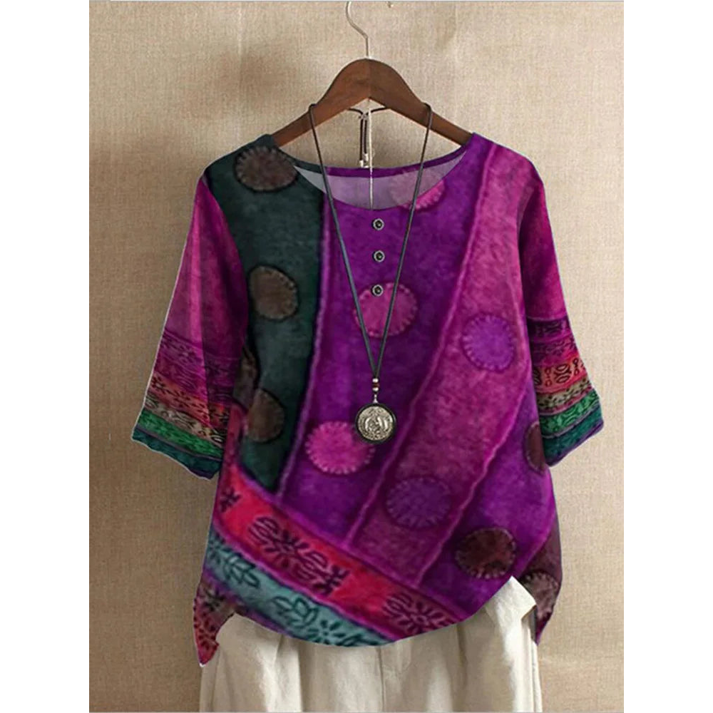 Valarie - Farbiges Top
