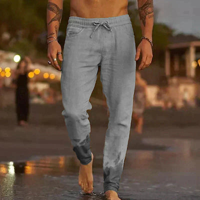 Les Hommes™ | Strandhose aus Leinen