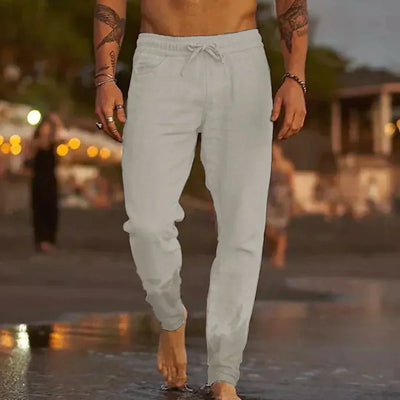 Les Hommes™ | Strandhose aus Leinen