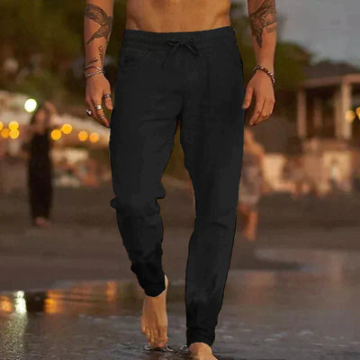 Les Hommes™ | Strandhose aus Leinen