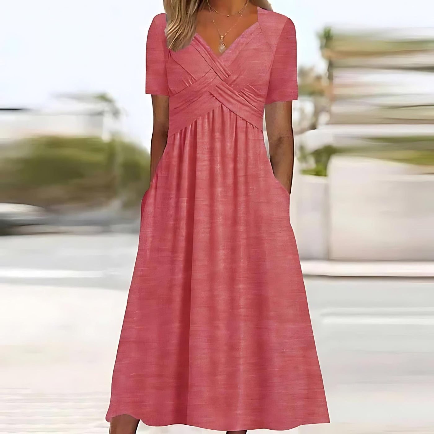 SOFIA | Midi-Rockkleid mit schmeichelnder Silhouette für elegante Anlässe