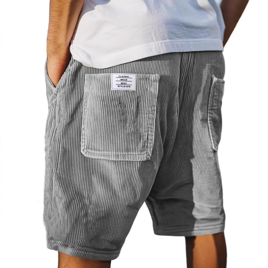 Les Hommes™ | Schicke Samt Shorts