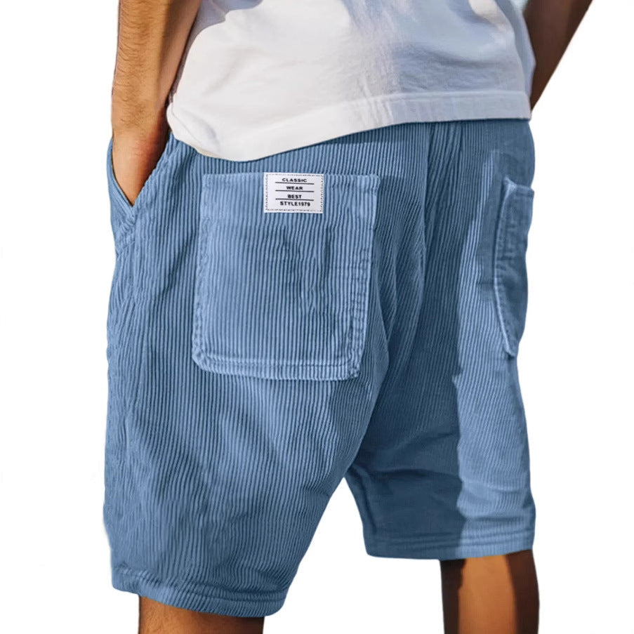 Les Hommes™ | Schicke Samt Shorts