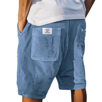 Les Hommes™ | Schicke Samt Shorts