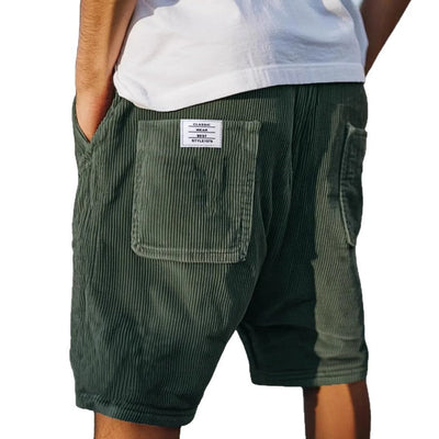 Les Hommes™ | Schicke Samt Shorts