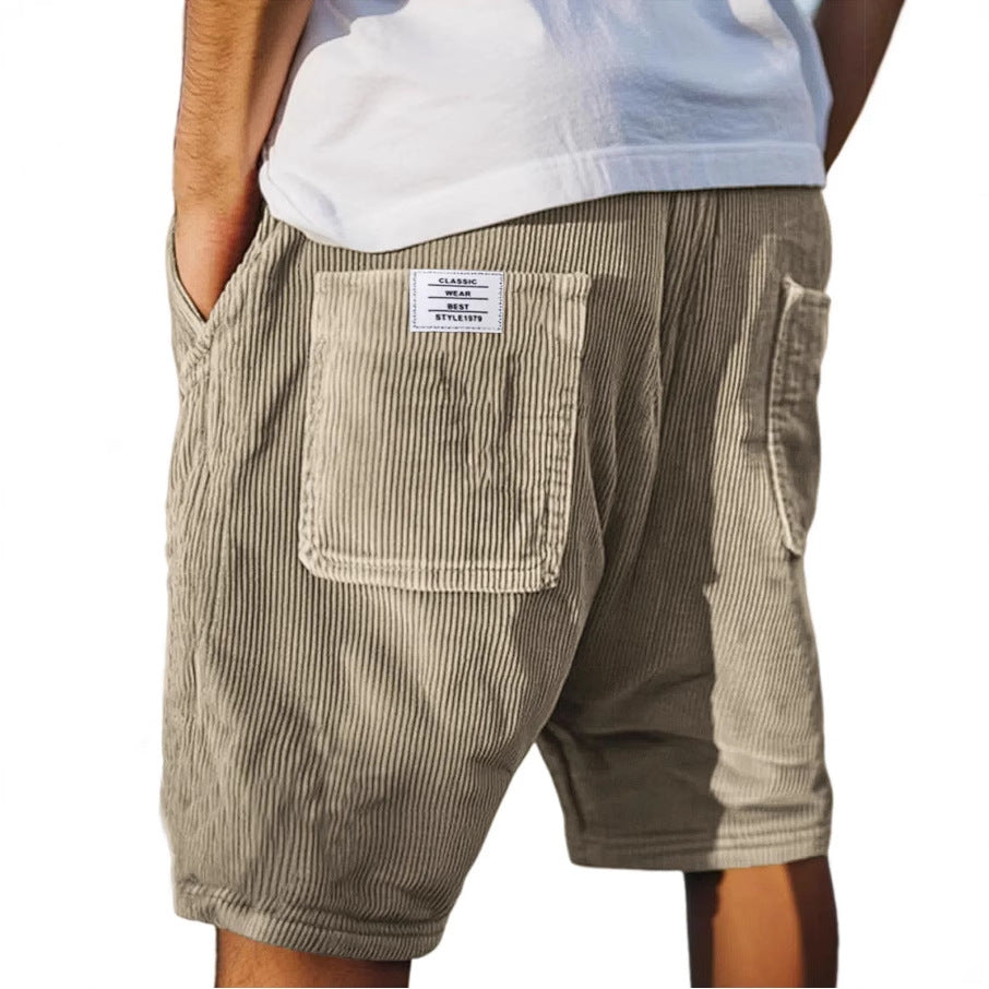 Les Hommes™ | Schicke Samt Shorts