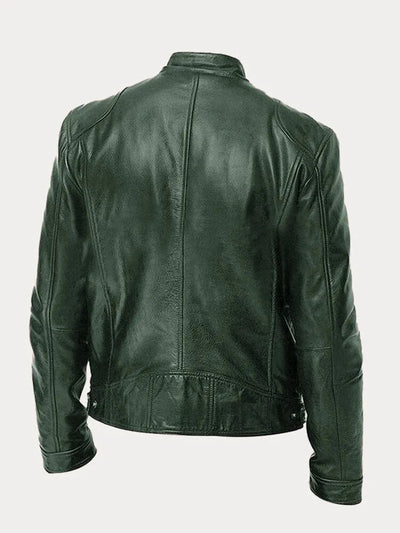Les Hommes™ | Lässige Lederjacke