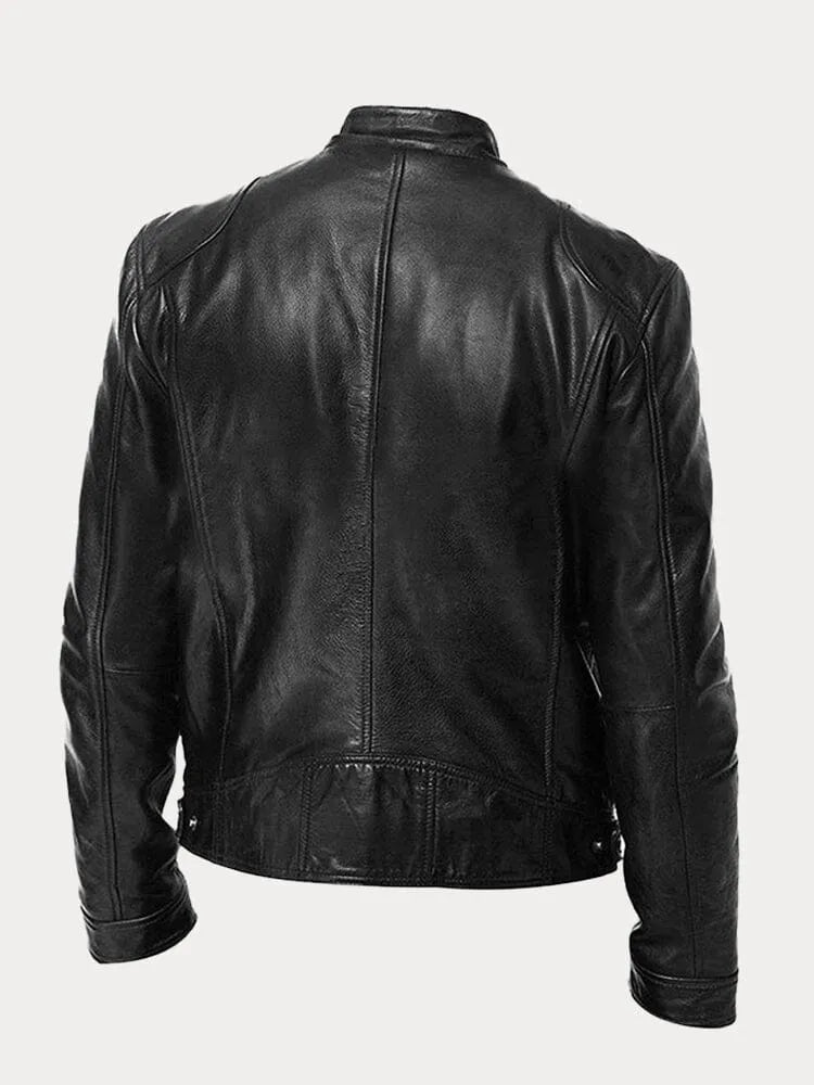 Les Hommes™ | Lässige Lederjacke