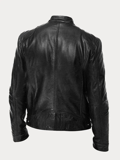 Les Hommes™ | Lässige Lederjacke