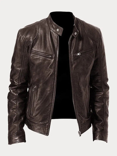 Les Hommes™ | Lässige Lederjacke