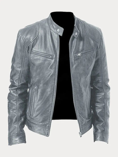 Les Hommes™ | Lässige Lederjacke