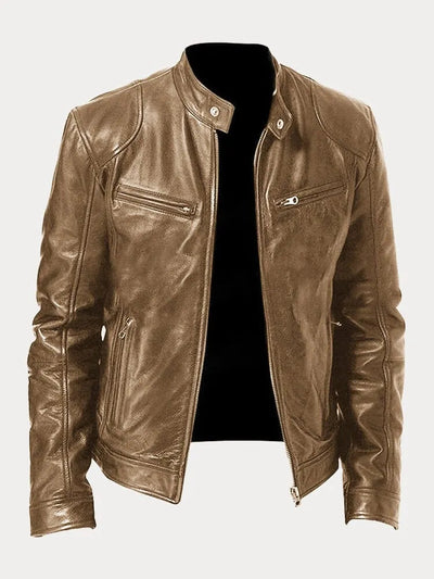 Les Hommes™ | Lässige Lederjacke