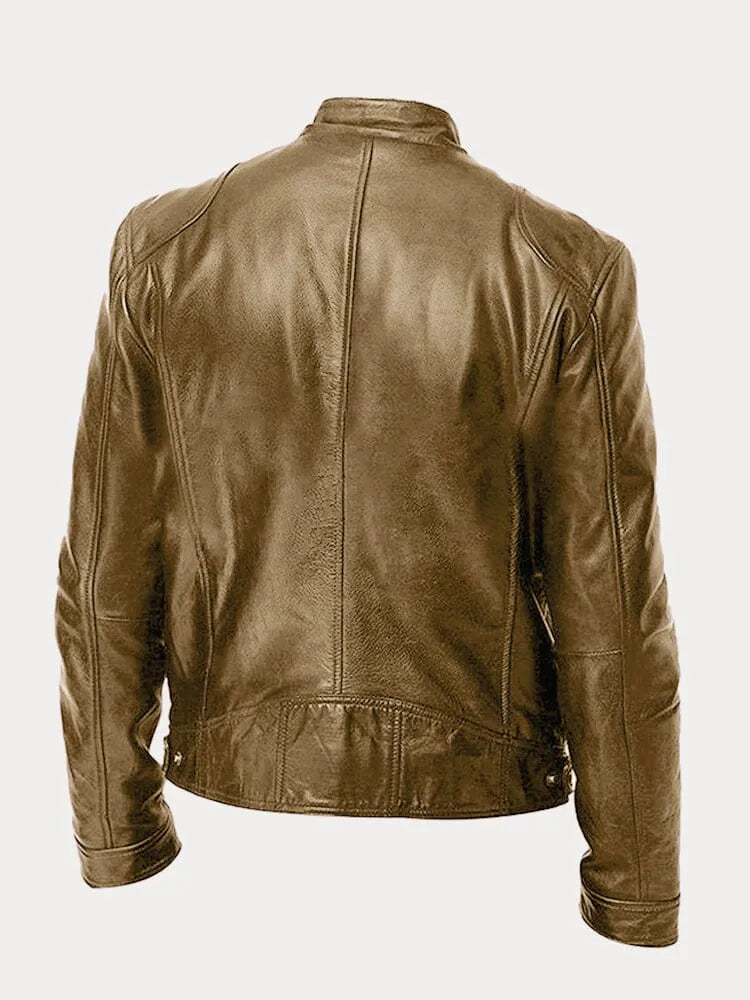 Les Hommes™ | Lässige Lederjacke