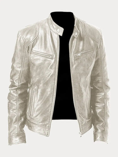 Les Hommes™ | Lässige Lederjacke