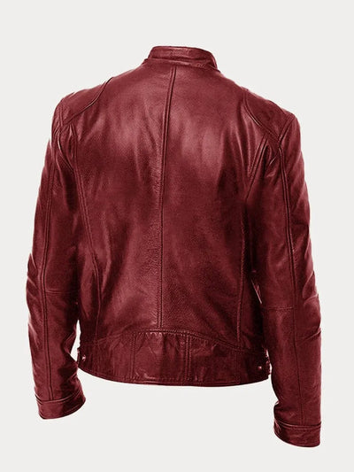Les Hommes™ | Lässige Lederjacke