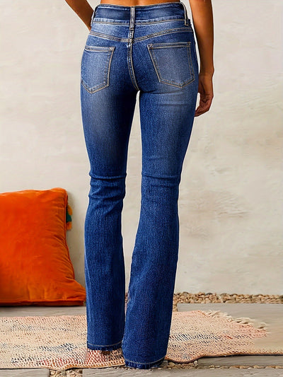 Aya™ | Hochtaillierte Flared-Jeans